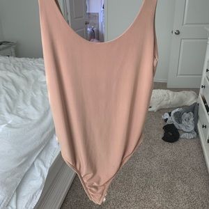 Nude body suit -small